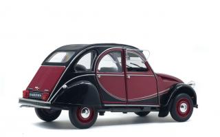 Citroen 2CV6 CHARLESTON rot/schwarz Solido S1805013 1:18